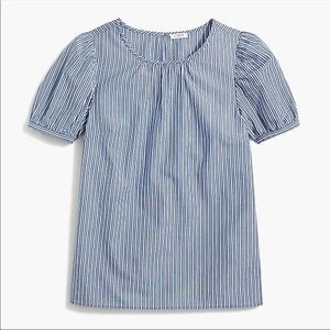 J. Crew Puff-sleeve top